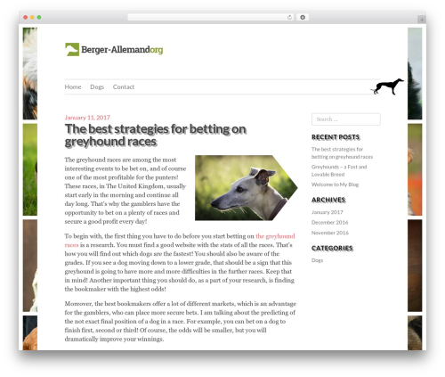 Elucidate WordPress theme - berger-allemand.org