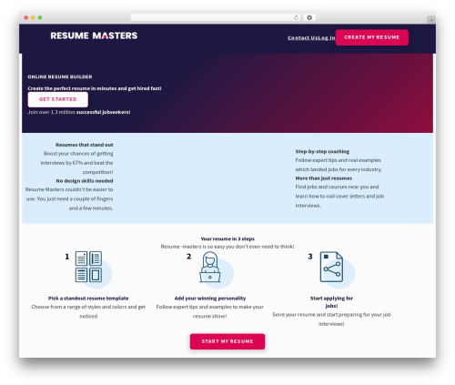 Cv wp gb lib blocks WordPress plugin - resume-masters.com