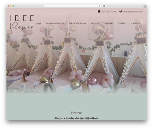 Silvertheme WordPress theme - ideerenee.com
