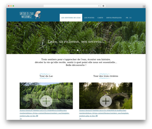 Theme sentiers_eau WordPress theme - sentiersdeleau.ch