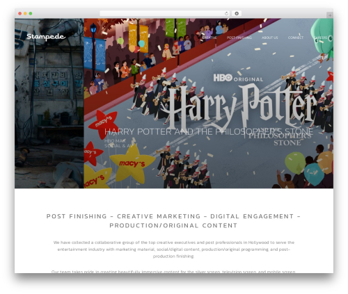 Theme WordPress Pheromone - stampedestudios.com
