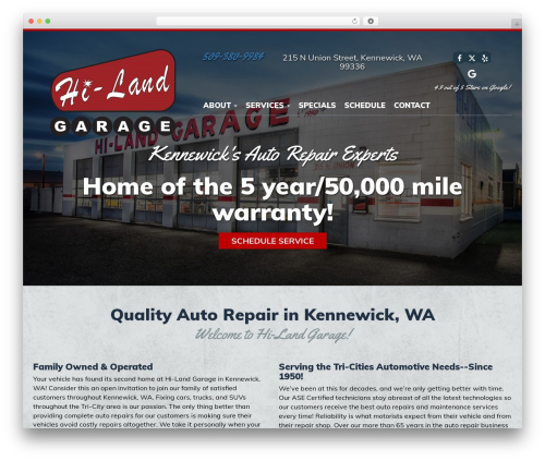 Shenandoah Autoshop Solutions Wordpress Shop Theme By Autoshop