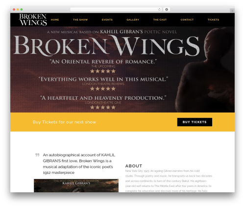 Modern team showcase WordPress plugin - brokenwingsmusical.com