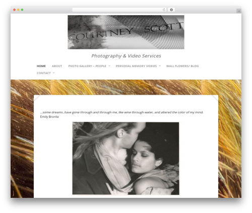 Capture WordPress gallery theme - courtneyscott.org