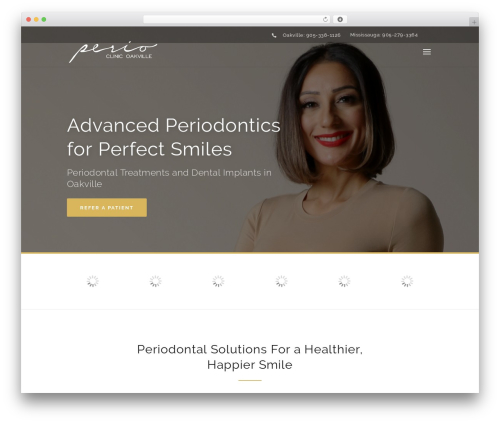 Divi best WordPress theme - oakvilleperio.com