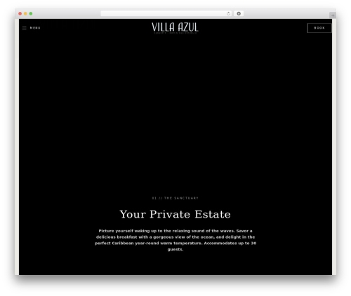 Erios core WordPress plugin - villaazuldr.com