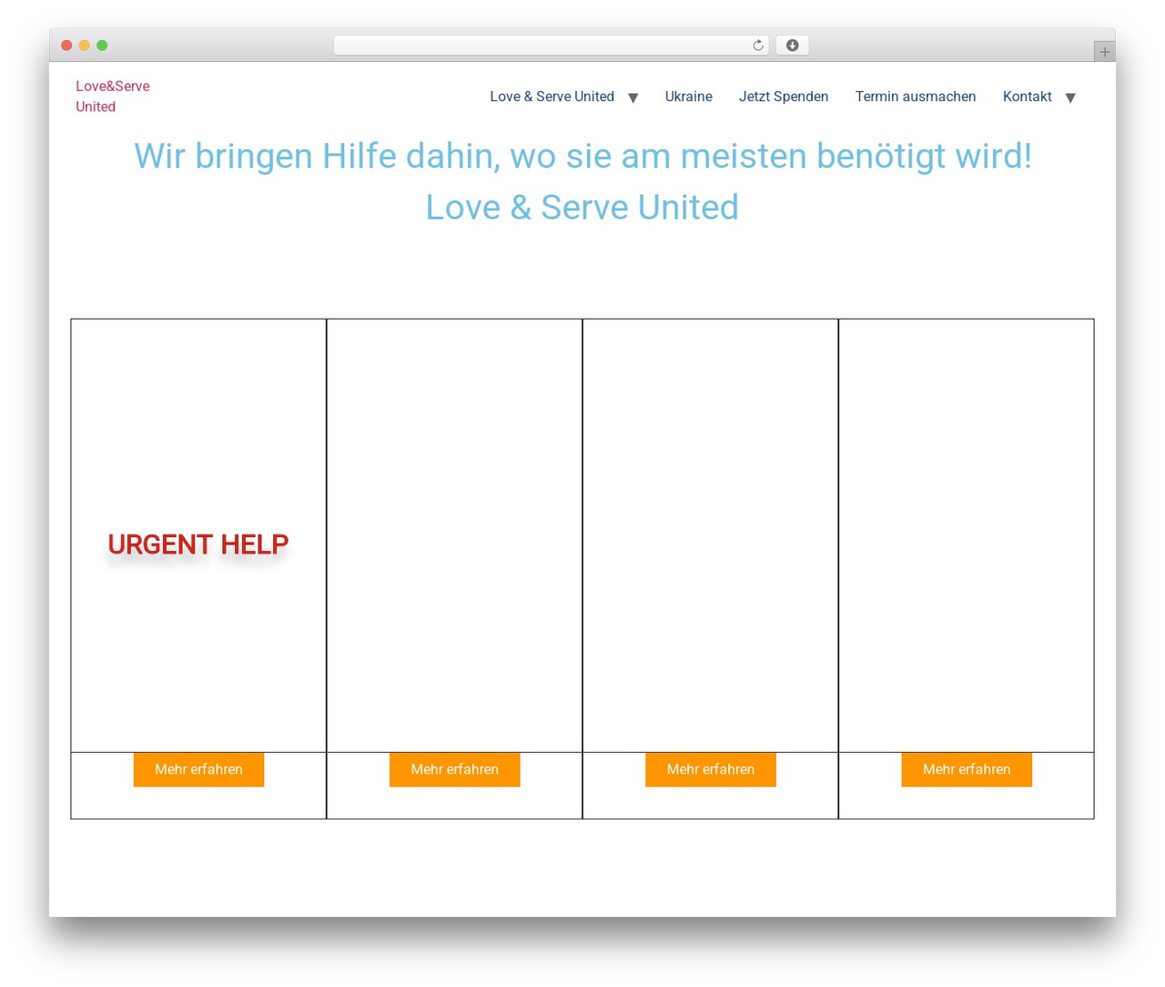 Hello Elementor top WordPress theme - loveandserveunited.org