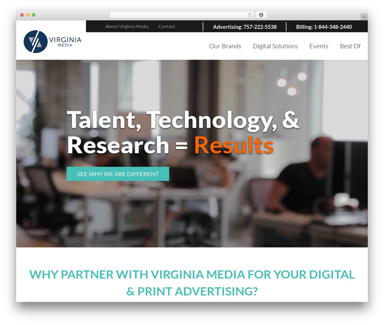 Idea Framework WordPress theme - virginiamedia.com Idea Framework WordPress theme - virginiamedia.com
