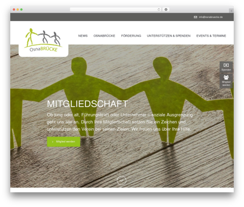 Jupiter WordPress theme - osnabruecke.de