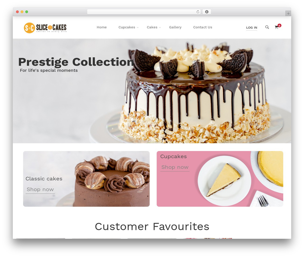 Lezada Child WordPress theme - sliceandcakes.com