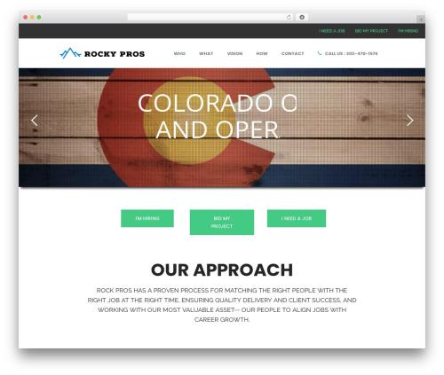 OptimizeWP WordPress website theme - rockypros.com