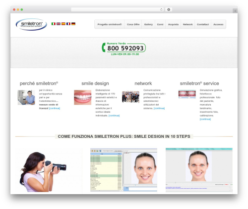 qresponsive theme WordPress - smiletron.com