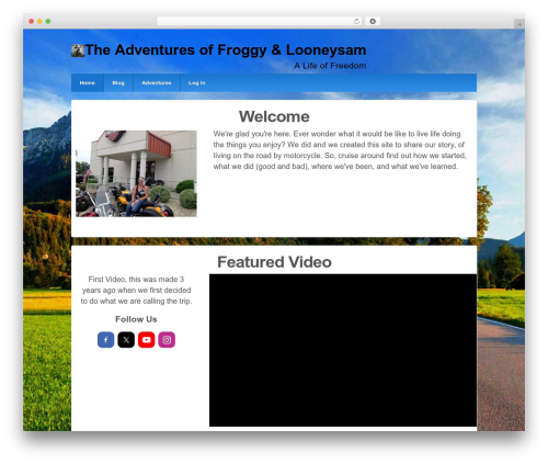 Responsive Pro-Child WordPress theme - looneysam.com
