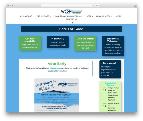 Ds counter WordPress plugin - washtenawdems.org