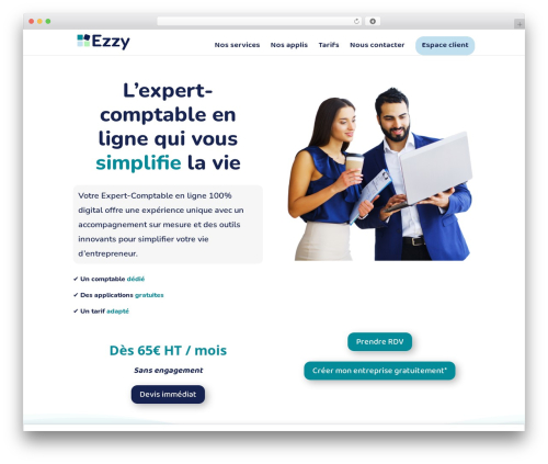 Theme WordPress Divi - ezzy.fr