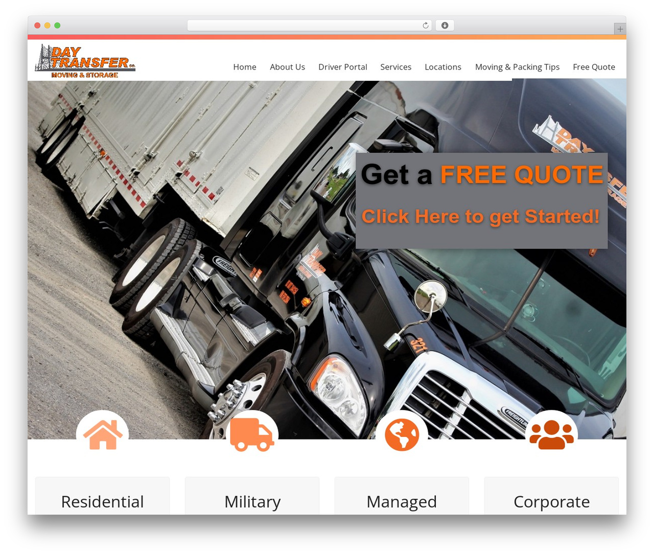Theme WordPress Movers - daytransferco.com