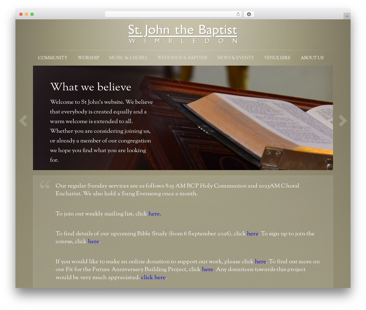 Theme WordPress St. John the Baptist - stjohnswimbledon.co.uk Theme WordPress St. John the Baptist - stjohnswimbledon.co.uk