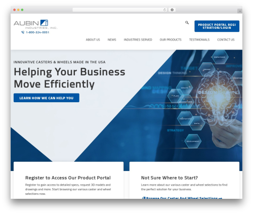WordPress theme fx - aubinindustries.com
