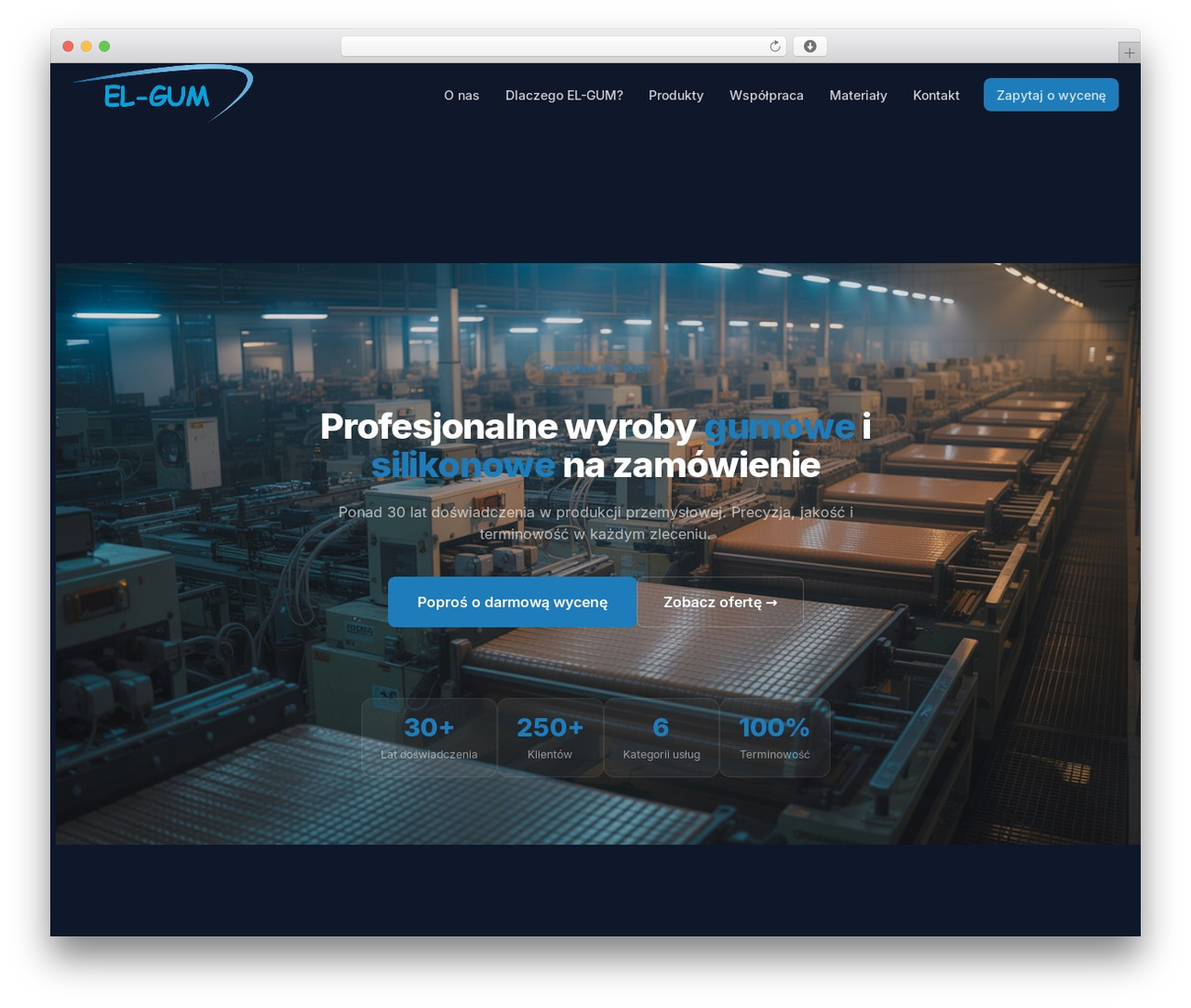 WordPress theme Bootstrap + WordPress - elgum.pl