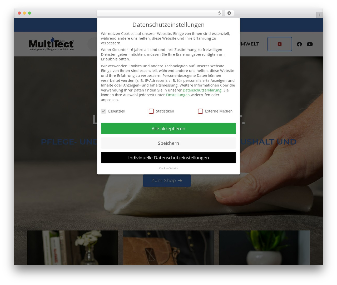 WordPress theme Impreza - multitect.de
