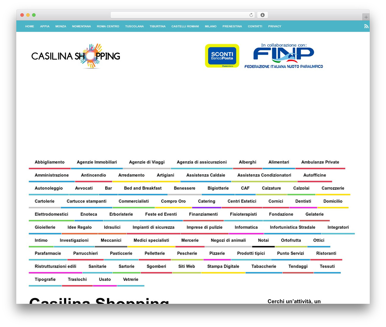 WordPress theme The Gossip - casilinashopping.it