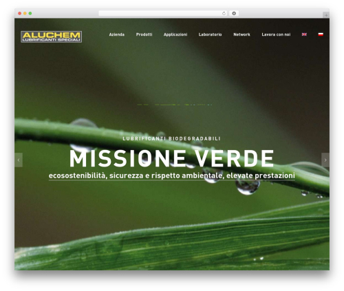 WordPress website theme Mo - aluchem.it