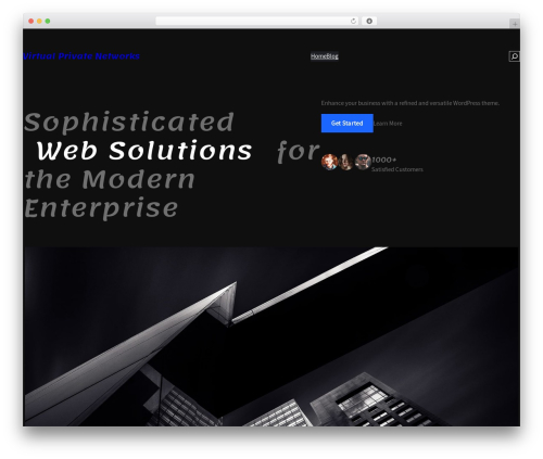 Celestium WordPress theme - covpnsecurity.com