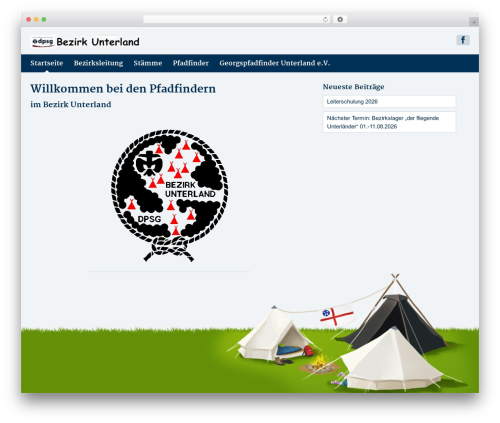 DPSG | Wordpress | 2.4 WordPress theme - dpsg-unterland.de