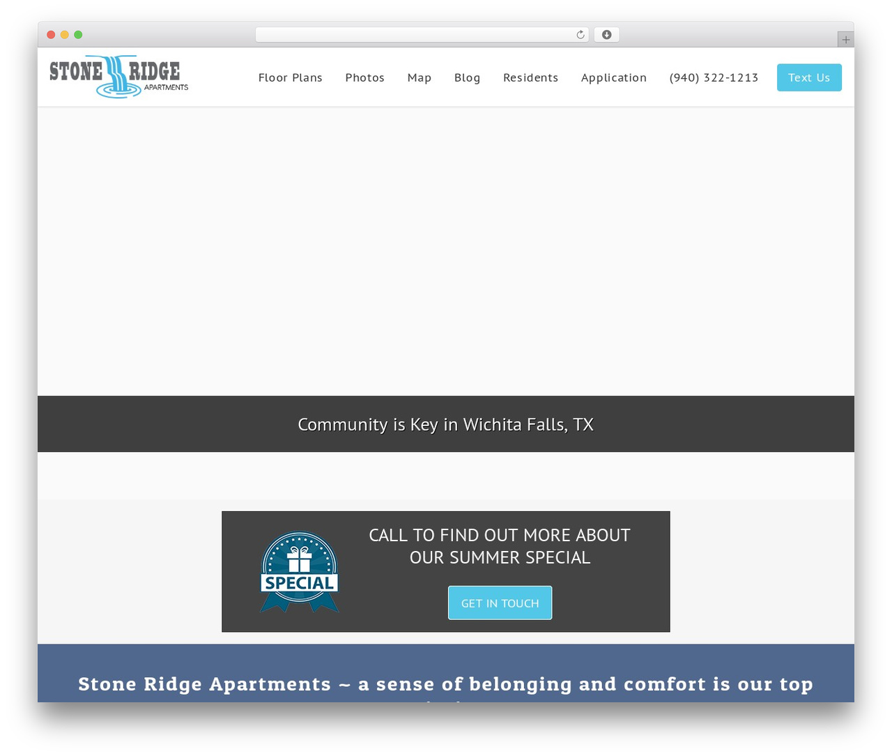 Nectar WordPress theme - stoneridgeapartments.net
