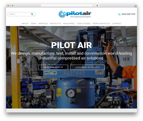 Pilotair WordPress theme - pilotair.com.au