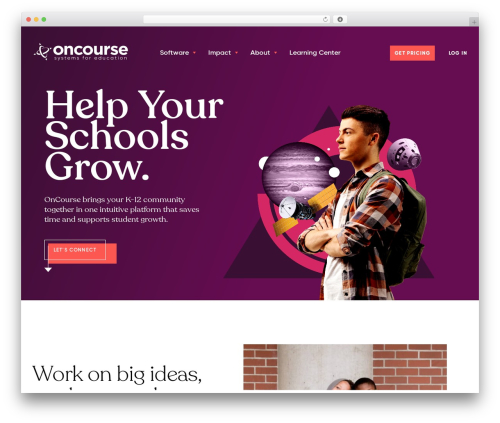 Push10 Theme WordPress theme - oncoursesystems.com