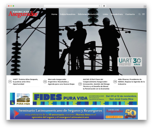 ShareBlock WordPress theme - mercadoasegurador.com.ar