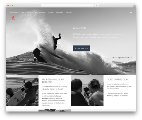 Theme WordPress Expansive Pro - avsurfcoach.com