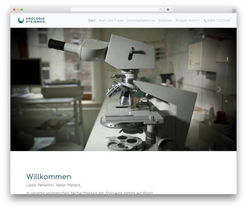 Theme WordPress picostrap5 - urologen-halle.com