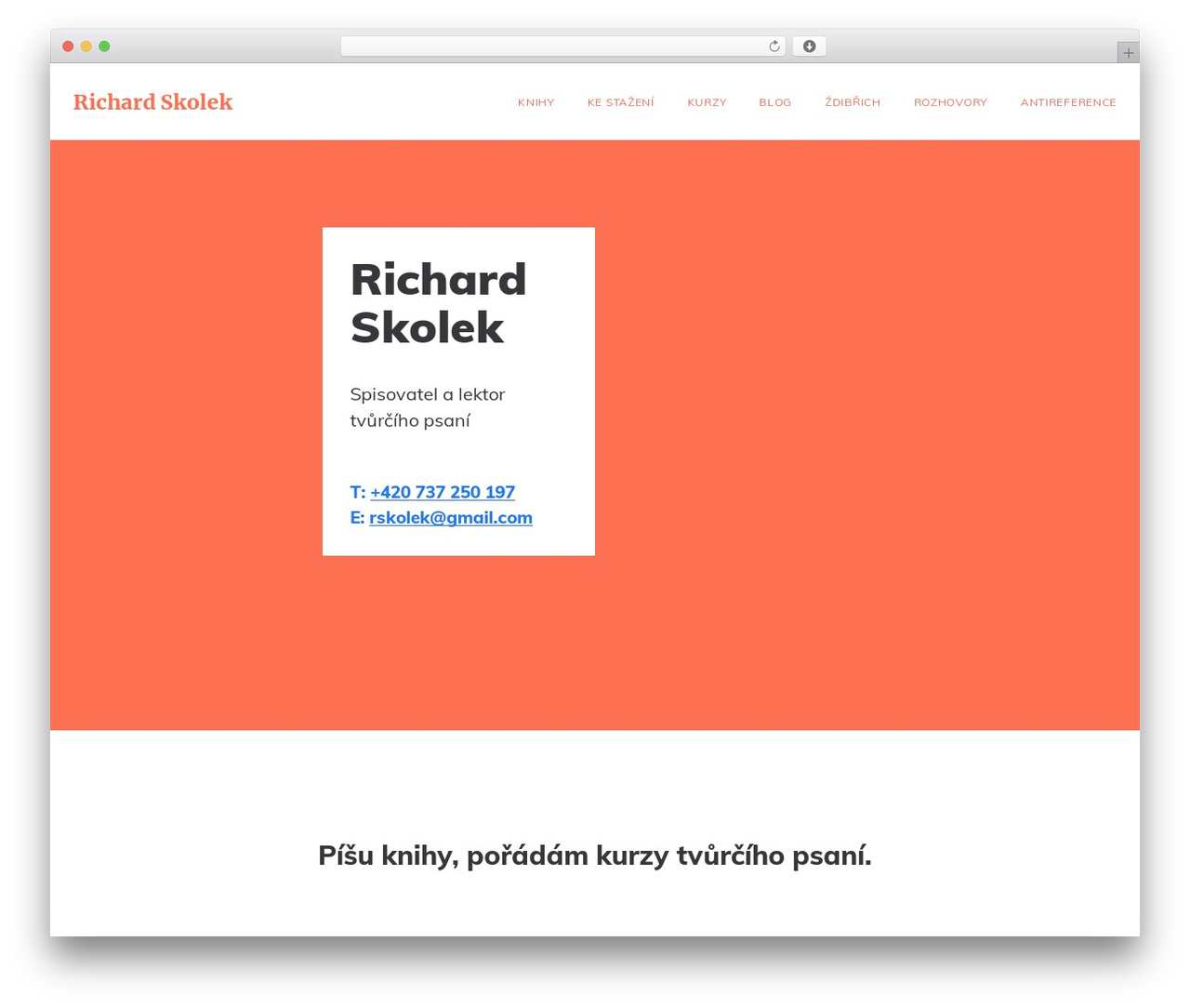WordPress theme Monstroid2 - richardskolek.cz WordPress theme Monstroid2 - richardskolek.cz