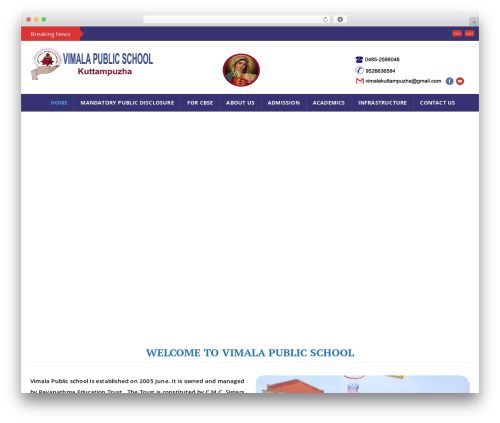 WordPress website theme university | Shared by themes24x7.com - vimalakuttampuzha.org