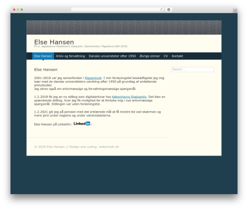WP theme Expound - else-hansen.dk