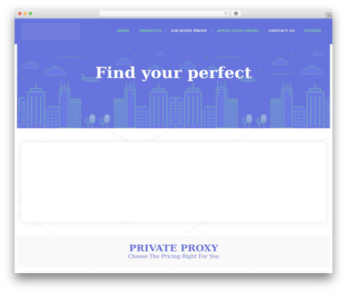 HostCluster WordPress theme - igniteproxy.com