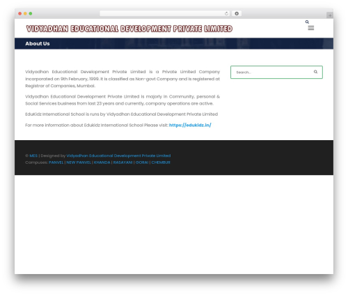 Kingster WordPress theme - vidyadevelopment.com