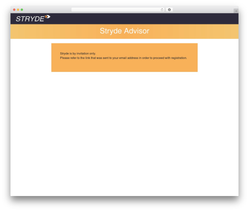 SimpleFlex WordPress theme - strydemail.com