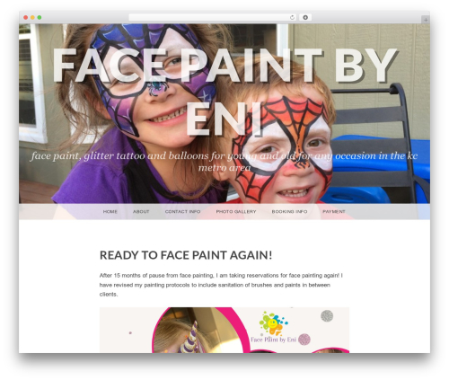 Snaps - WordPress.com theme WordPress - facepaintbyeni.com