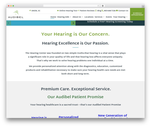 Wcn multisite blocks WordPress plugin - thehearingcentersc.com