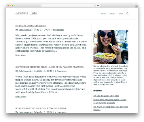 Theme WordPress Beaver Builder Theme - jewtinaeats.com