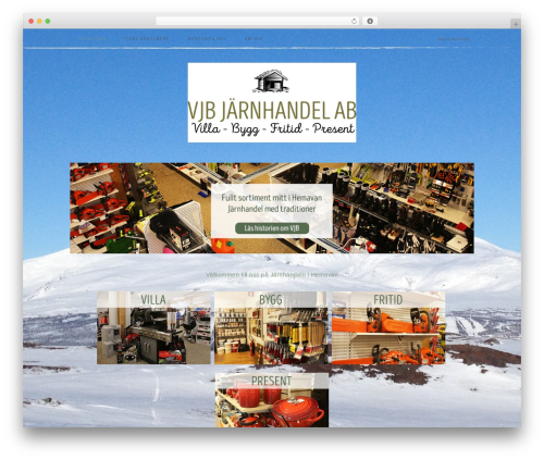 WordPress theme Genesis - vjb.nu