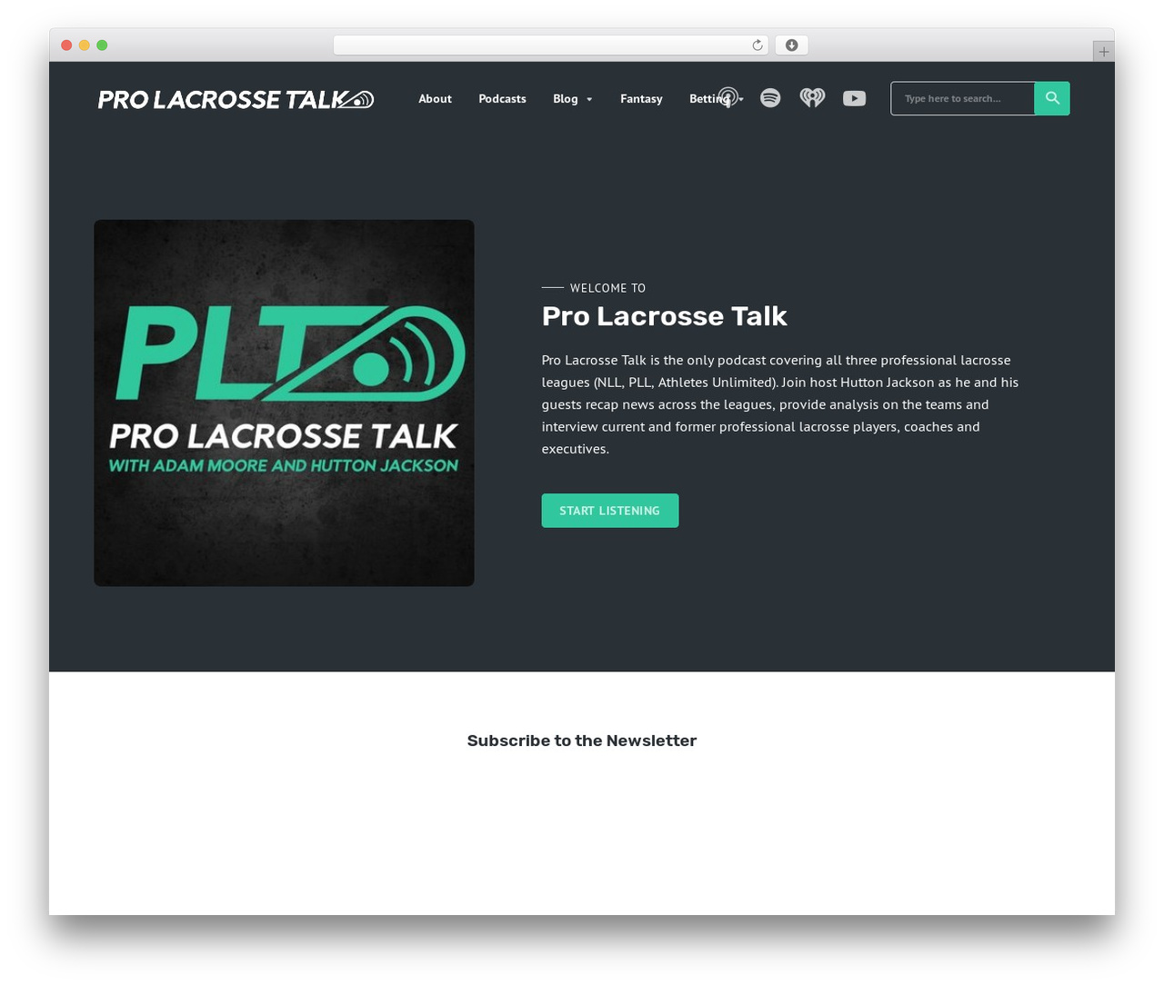 WordPress theme Roogan - prolacrossetalk.com WordPress theme Roogan - prolacrossetalk.com