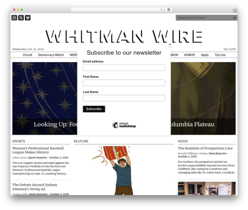 Sno countdown WordPress plugin - whitmanwire.com