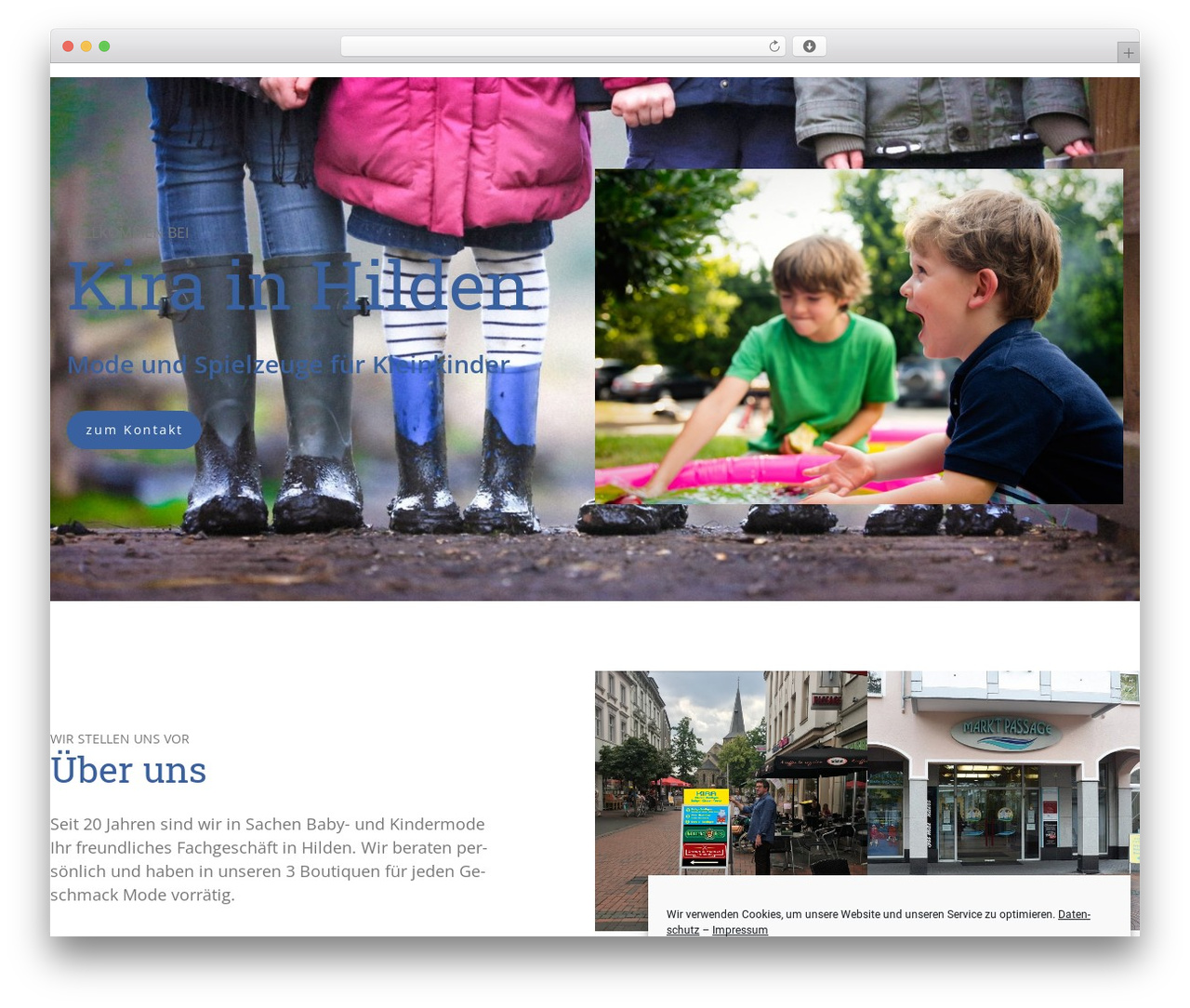 Constructor WordPress theme - kira-moden.de
