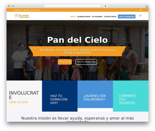 Divi WordPress theme - elpandelcielo.org