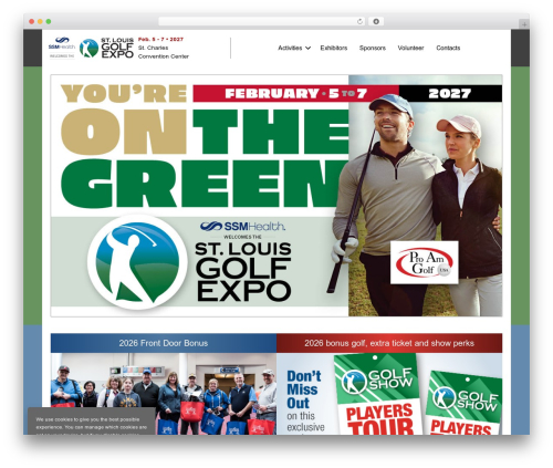GeneratePress theme WordPress - stlouisgolfexpo.com