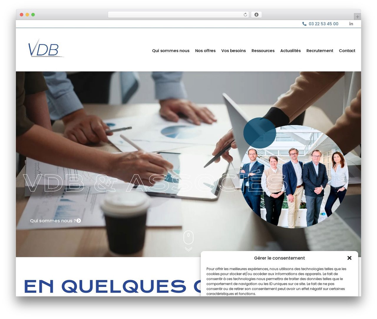 Hello Elementor top WordPress theme - vdbassocies.fr